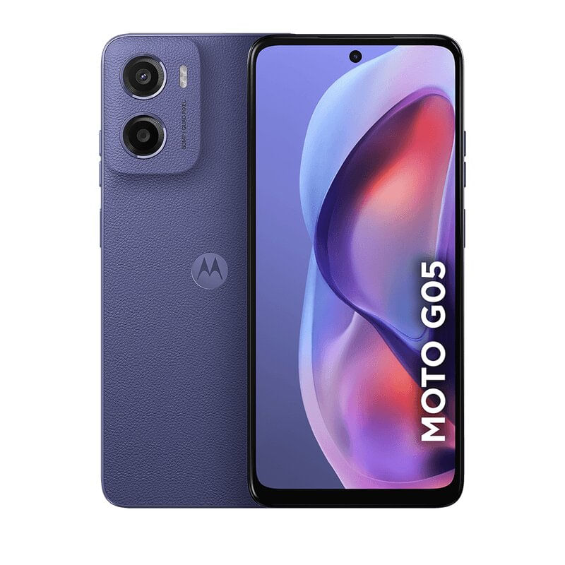 Miniatura Smartphone Motorola Moto G05 128GB - Violeta, 12GB (4GB RAM +8GB RAM Boost), Câmera 50MP e Tela 6,7"