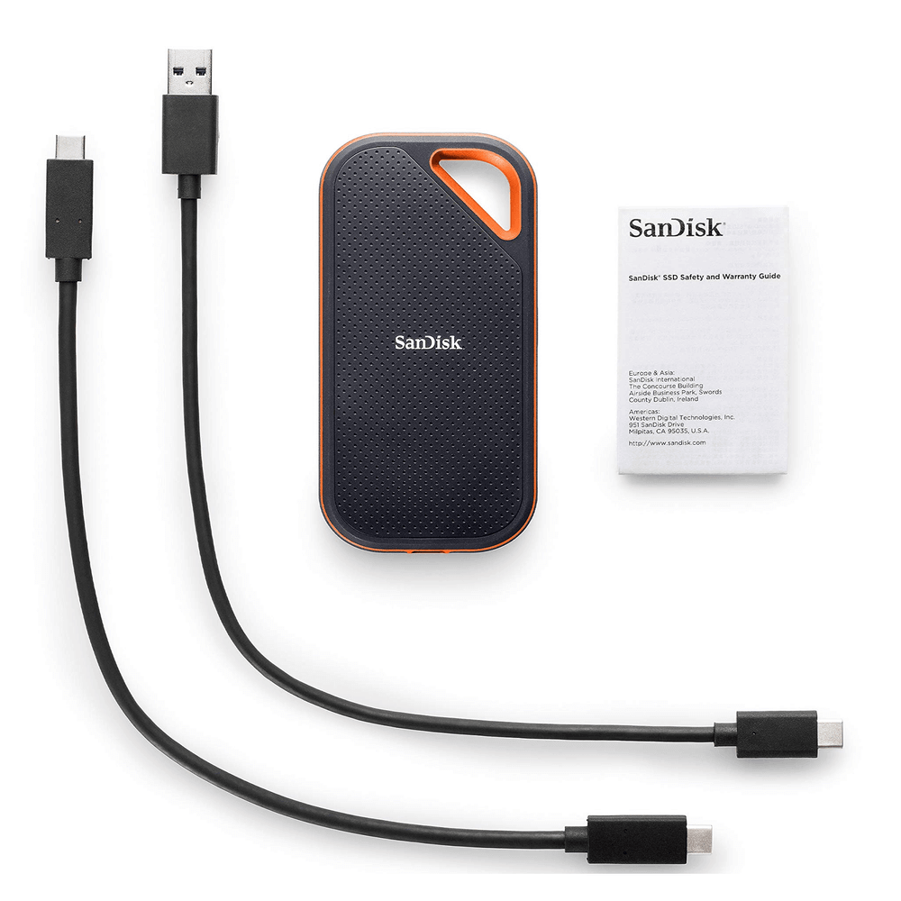 Miniatura SSD Portátil SanDisk Extreme Pro 2TB V2 (SDSSDE81-2T00-G25)