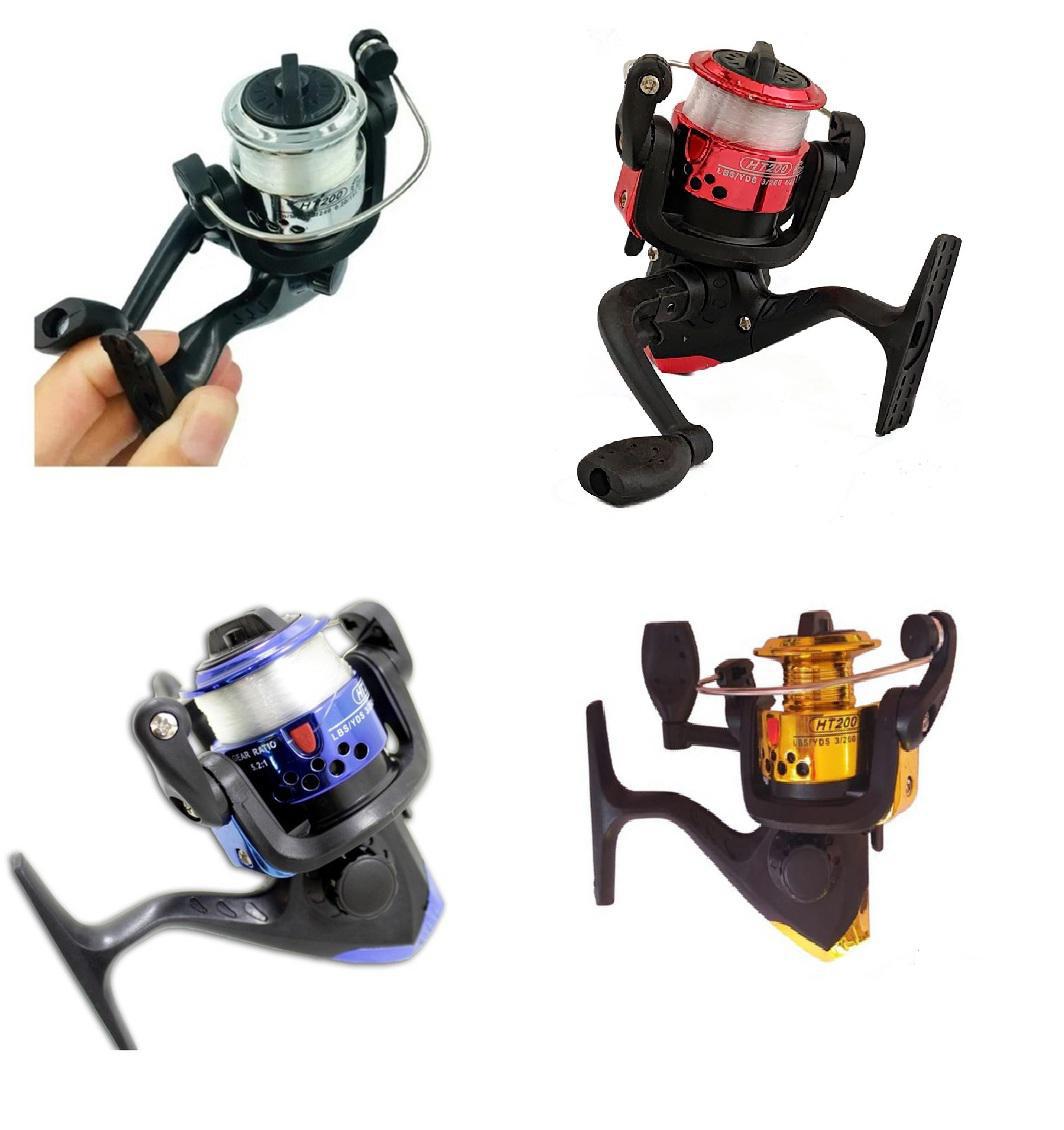 Miniatura Kit de Pesca com Vara Telescópica e Molinete - 84 Itens
