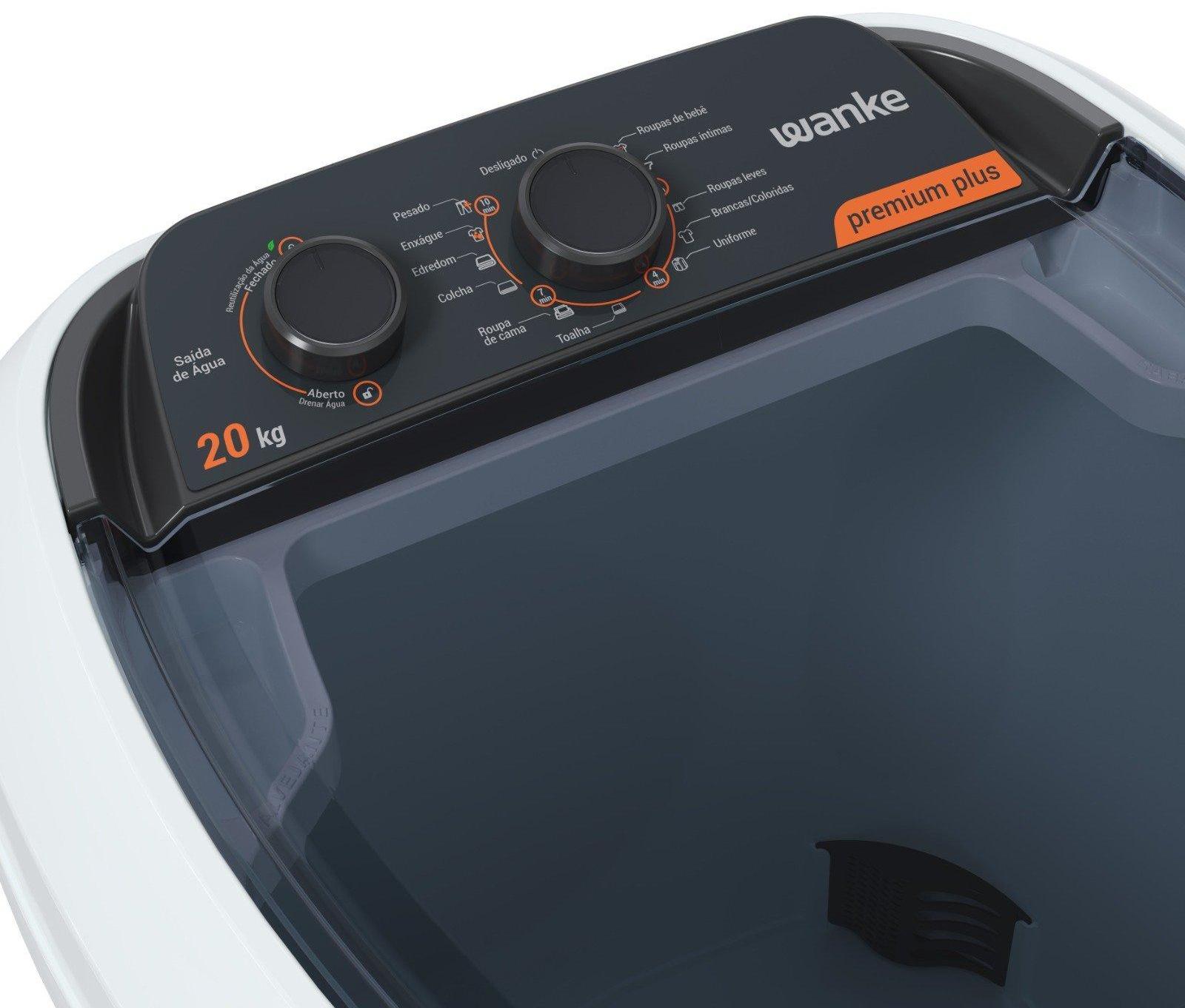 Miniatura Lavadora De Roupas Semiautomática Premium Plus - 20 Kg - Bra