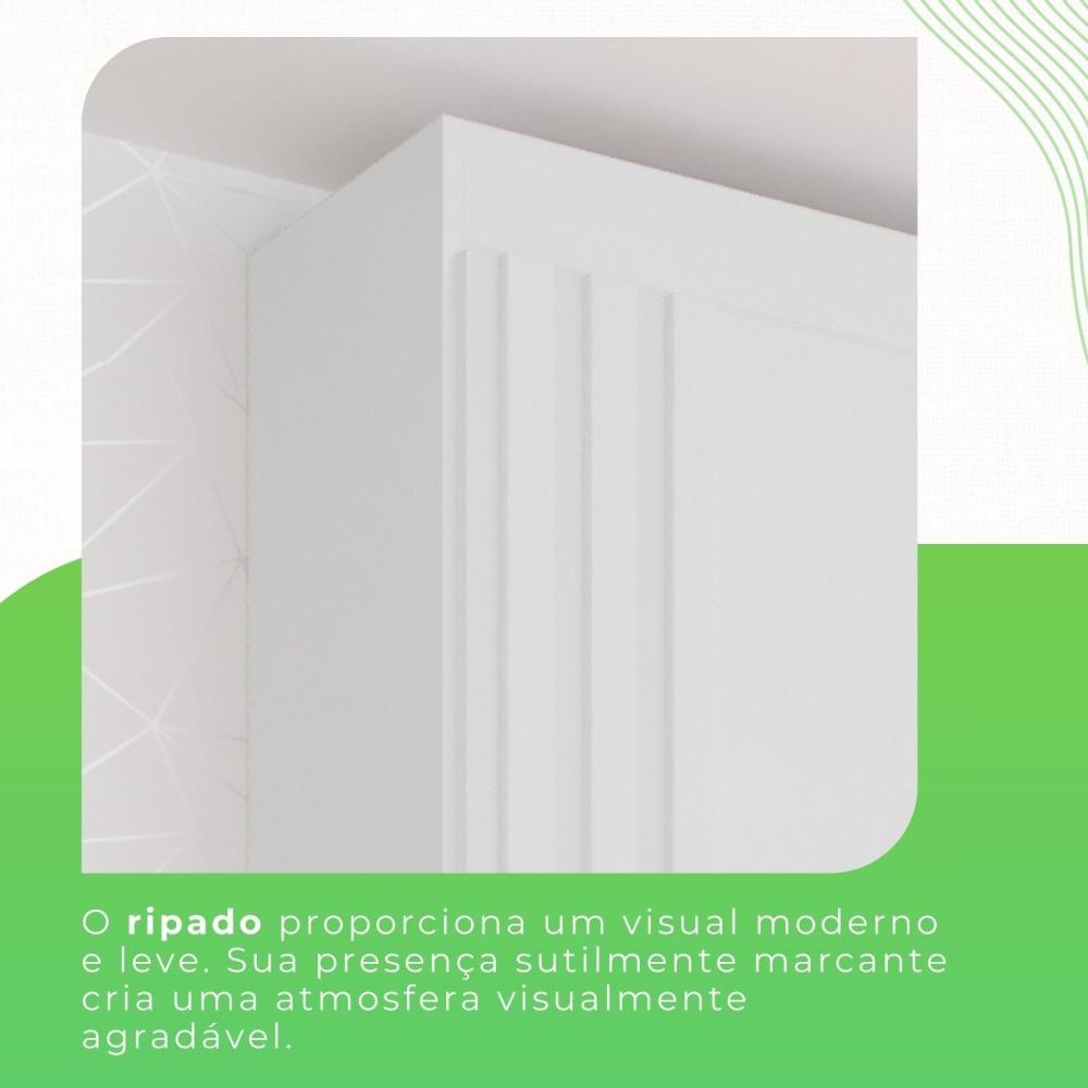 Guarda-roupa Modulado 4 Portas Apolo Branco