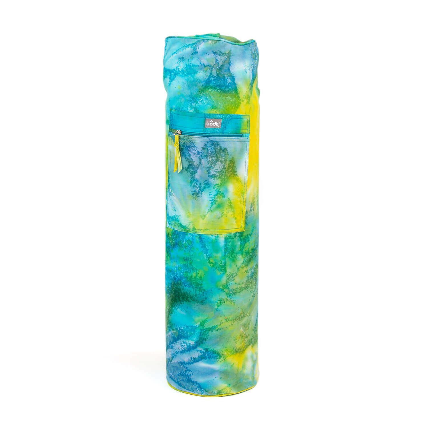 Miniatura Yogateria Bolsa Porta Mat Yoga Bhakti Estampada 100% Algodão
