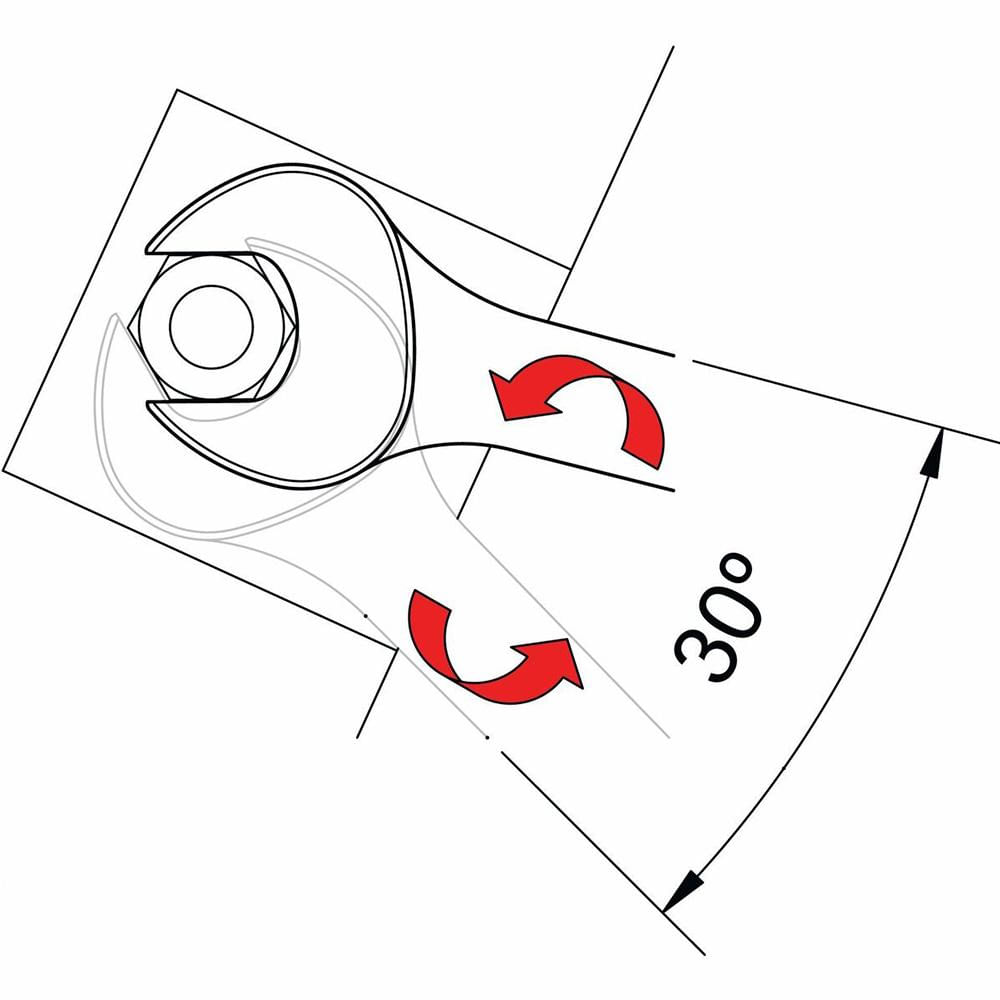 Miniatura Chave Combinada Tramontina Pro 1.5/16” – 44670/118