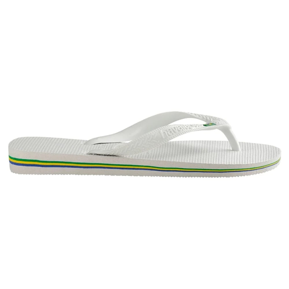 Miniatura Sandália Havaianas Brasil Branca 37/38