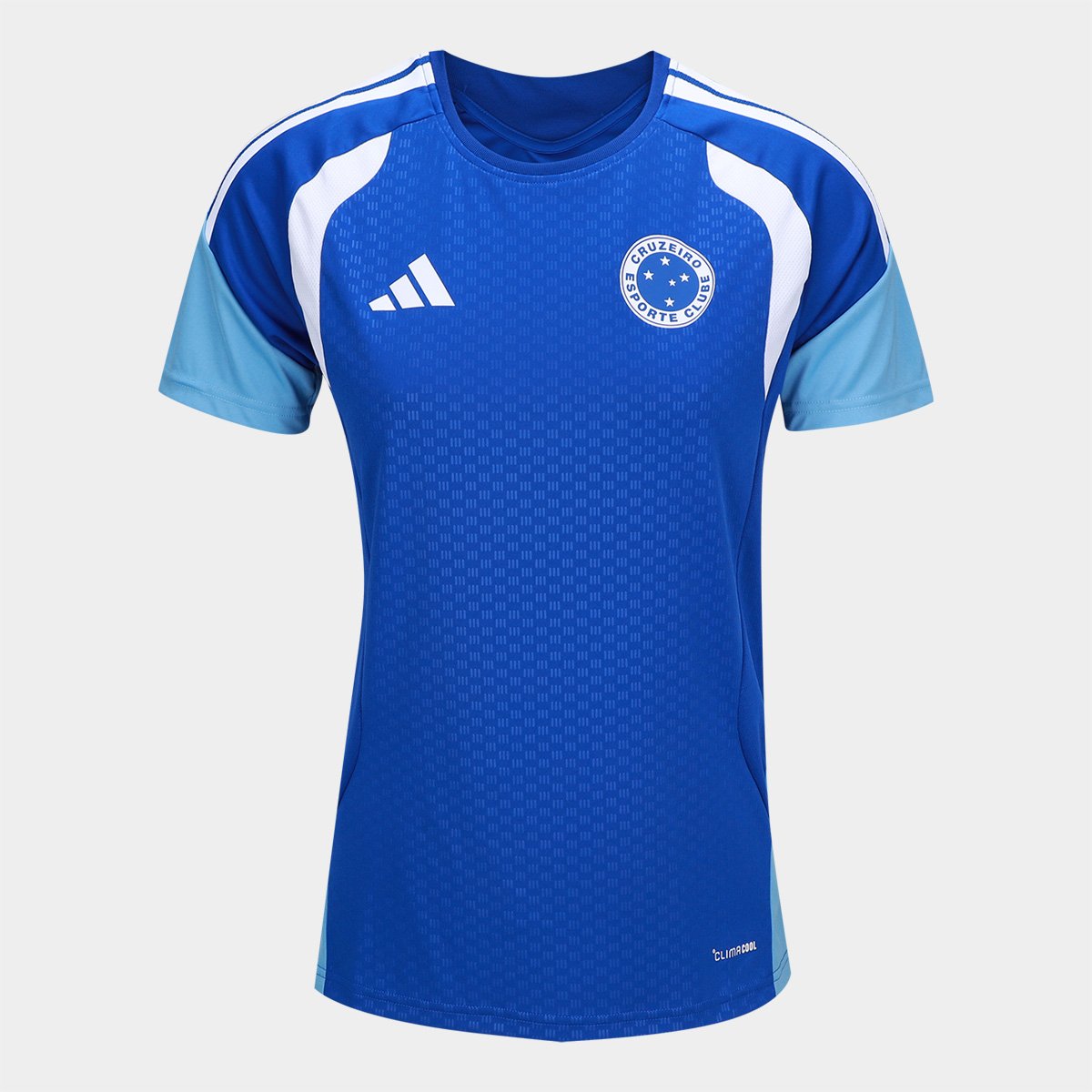 Miniatura Camisa Cruzeiro Treino 26/27 s/n Adidas Feminina Azul - G