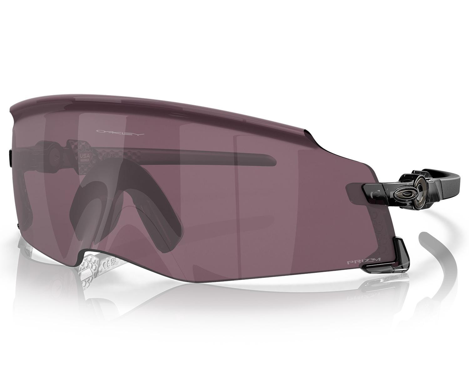 Miniatura Óculos De Sol Oakley Kato Smoke Prizm Road Black