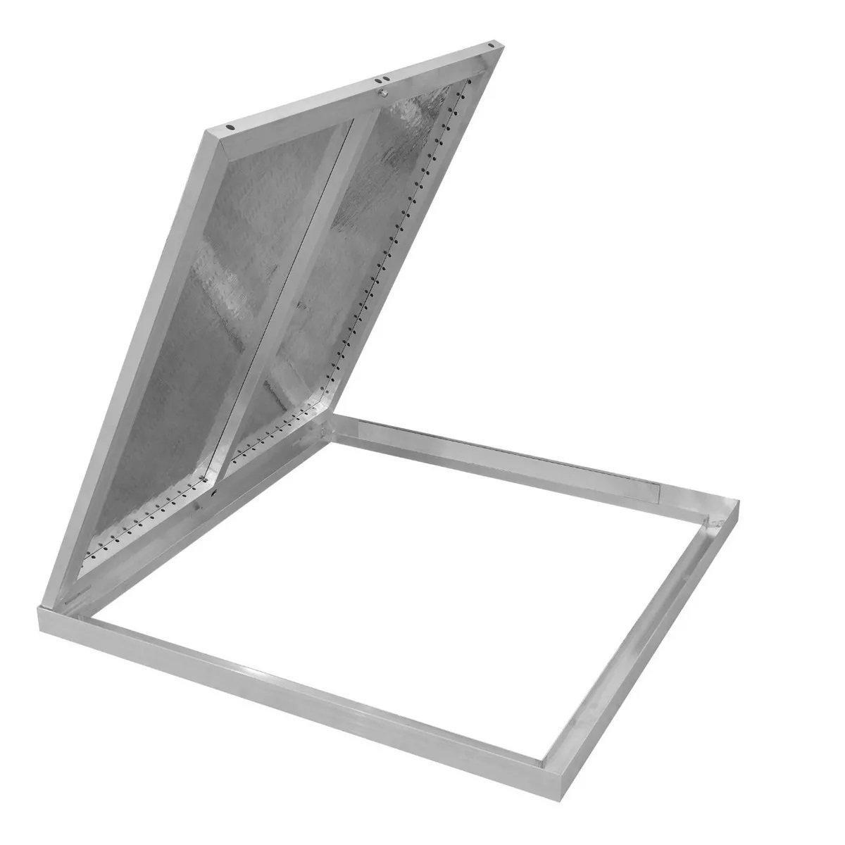 Miniatura Tampa Casa D Maquina 80X80 - Embutir Ventilada- Alumínio