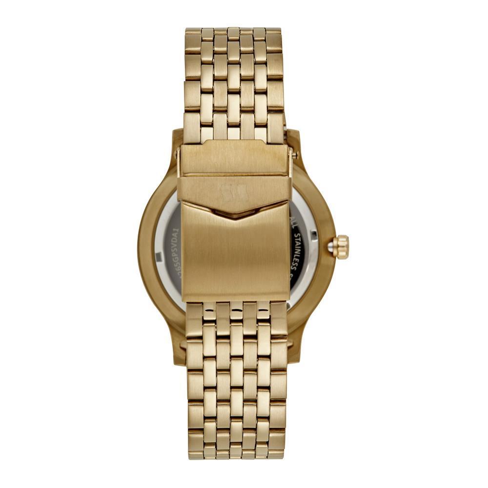 Miniatura Relógio Seculus Masculino Ref: 44265Gpsvda1 Social Dourado
