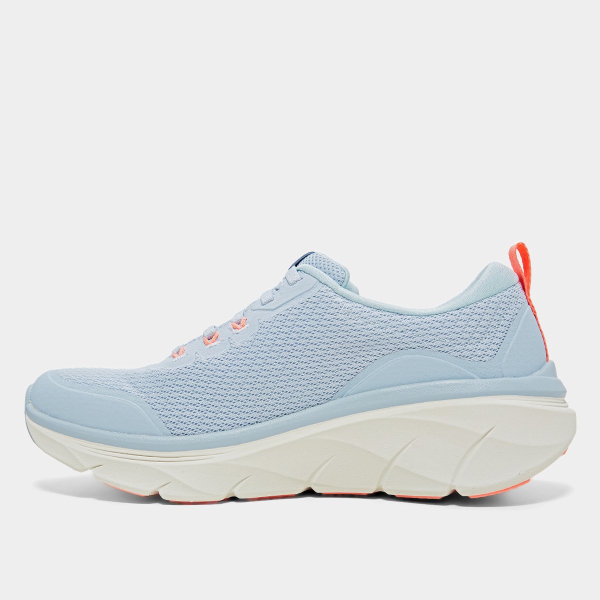 Tênis Skechers D'Lux Walker 2.0 Rad Feminino Azul+Rosa - 34