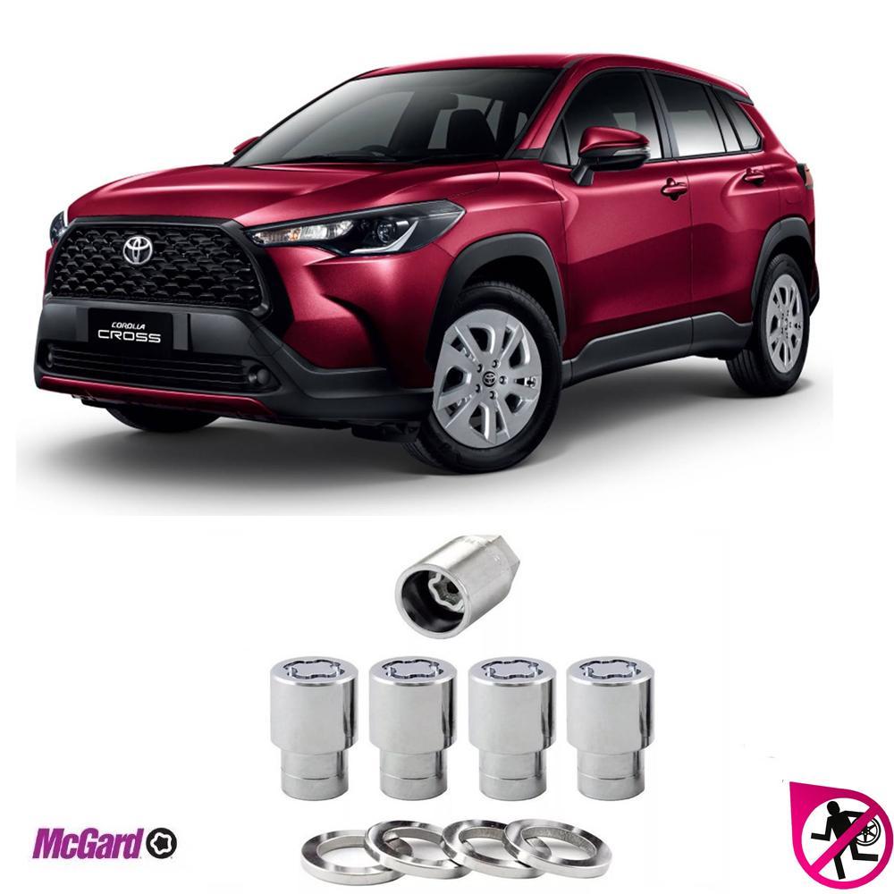 Miniatura Porca Trava Antifurto Roda Toyota Corolla Cross 2021 A 2023