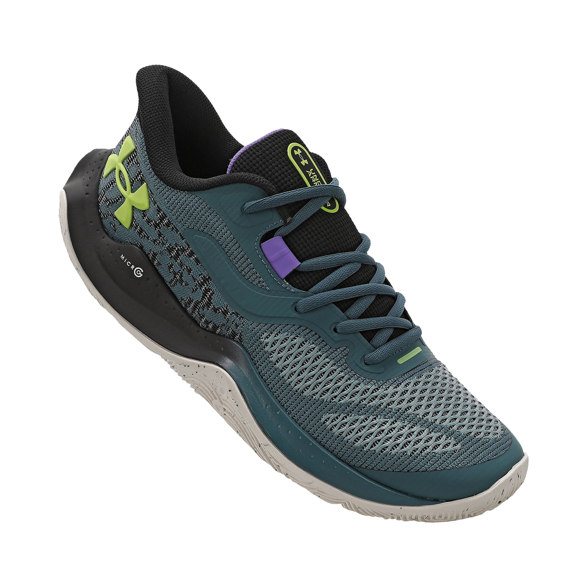 Miniatura Tênis de Treino Under Armour Dime Masculino Azul - 38