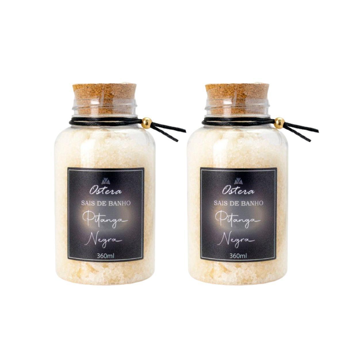 Kit 2 Sais De Banho Pitanga Negra 360G Banheira Hidro Ofurô