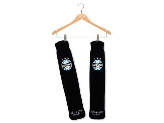 Miniatura Meião Infantil Grêmio Preto Campo Oficial