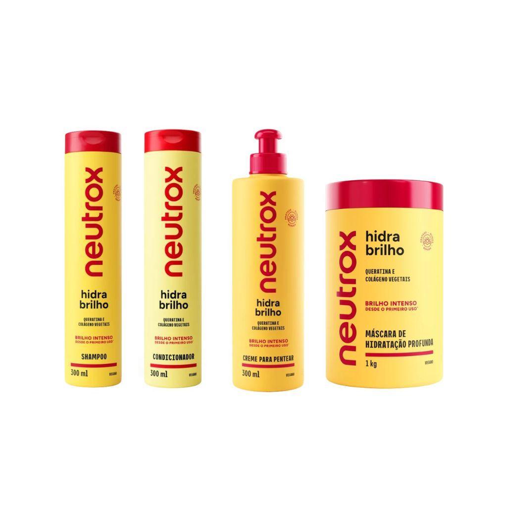 Miniatura Kit Neutrox Classico Sh+Cond+Cr Pentear 300Ml+ Mascara 1Kg