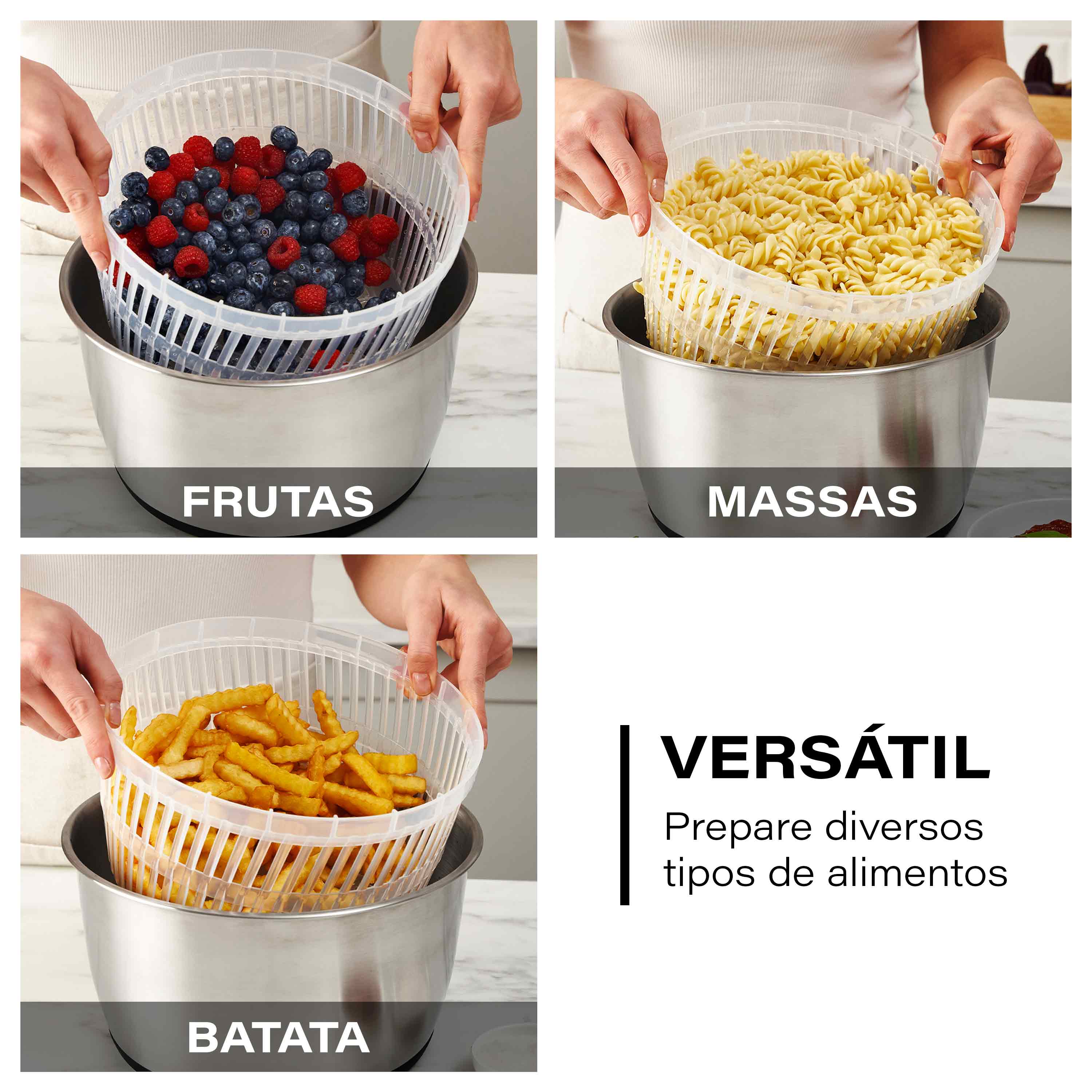 Centrífuga de Salada 6L - ichef Salad Spinner | Centrifuga