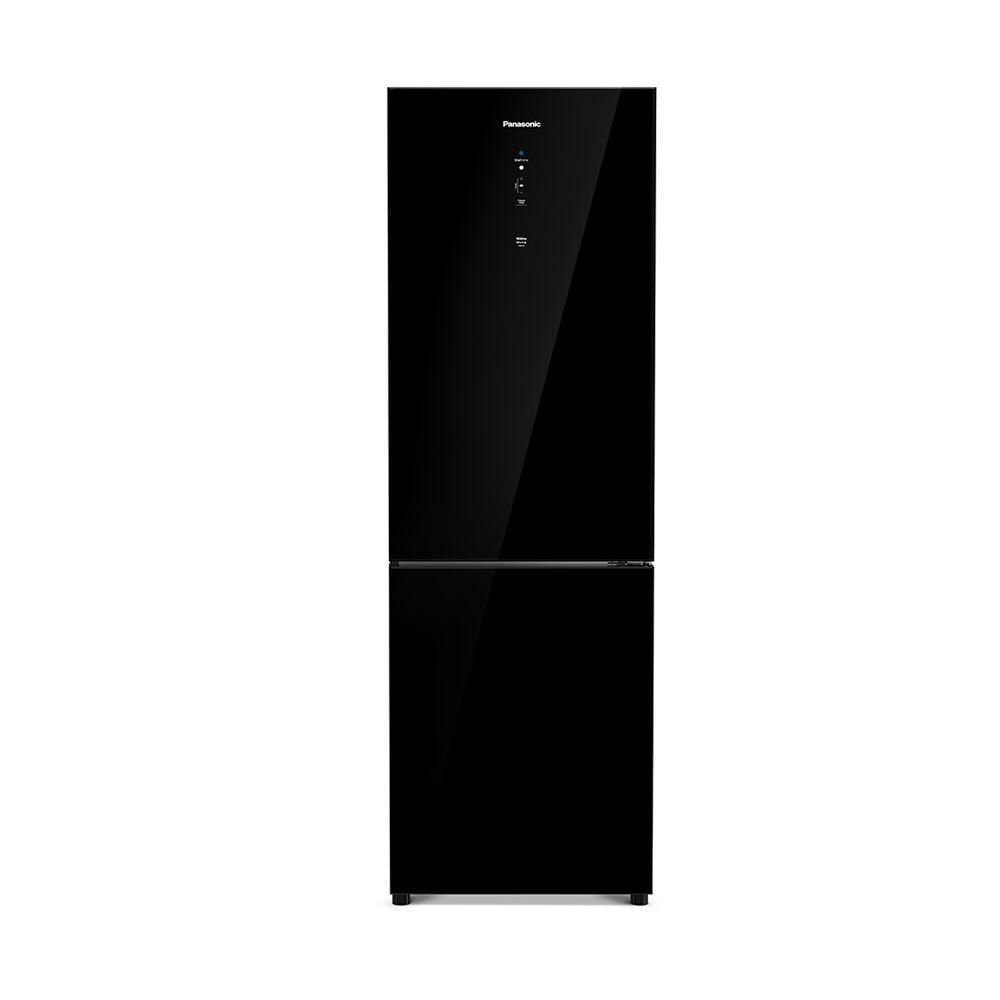 Miniatura Geladeira Panasonic Frost Free 397L A+++ Black Glass - NR-BB41GV1B 220V