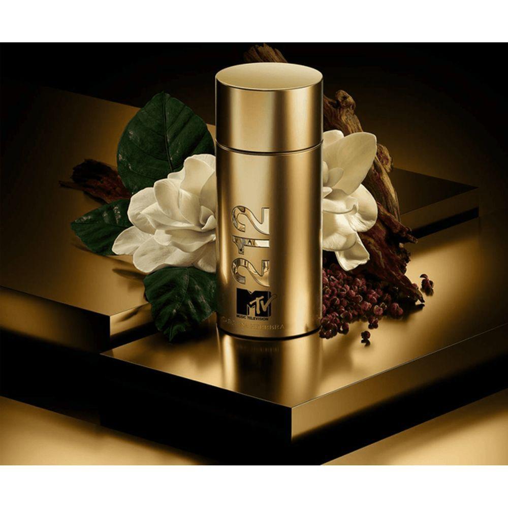 Miniatura Carolina Herrera 212 Men Nyc Mtv Eau De Toilette - Perfume Masculino 100ml