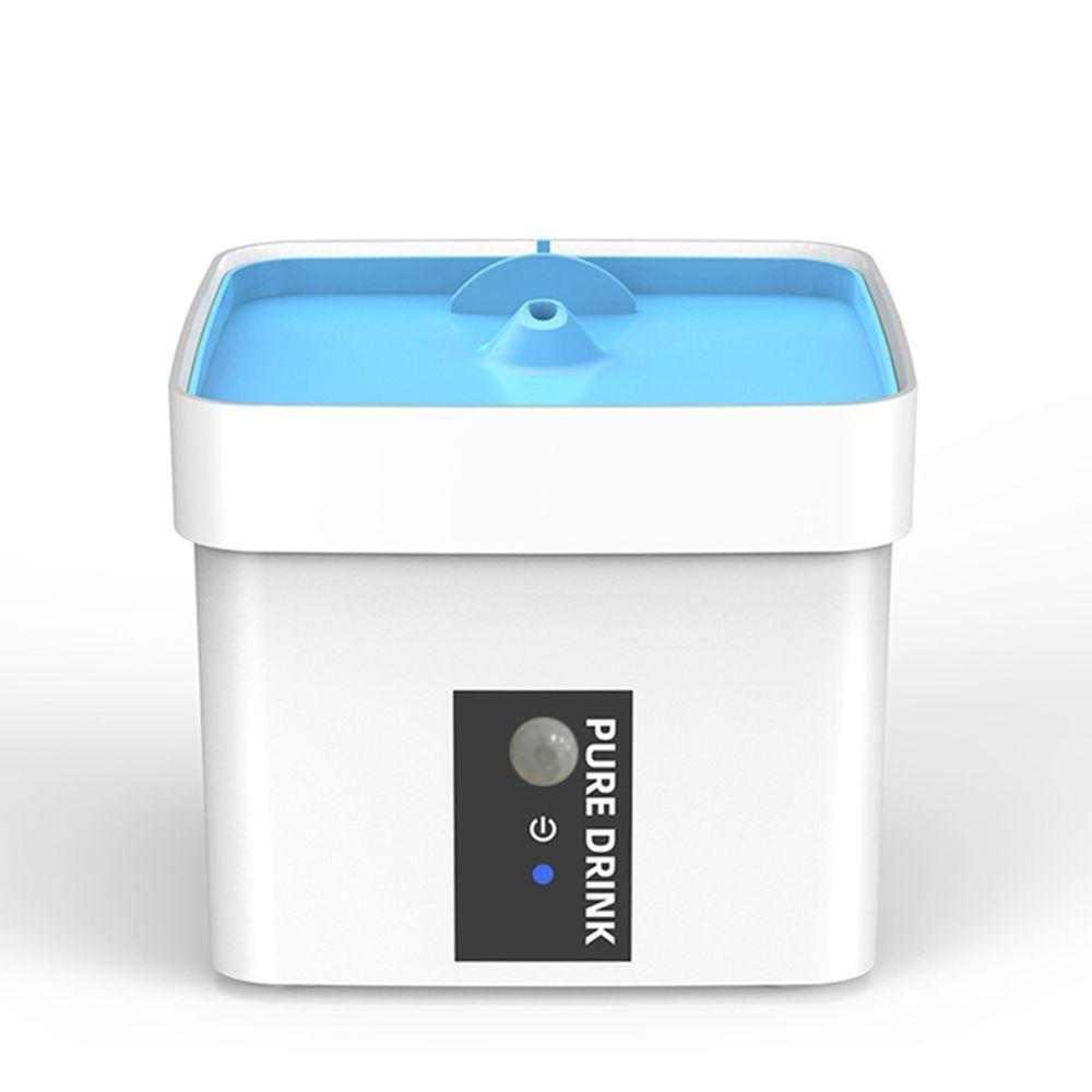 Miniatura Bebedouro Fonte Agua Automatico Sensor 1,5 Litros Pet Gato Cachorro Caes Filtro Limpeza Purifica