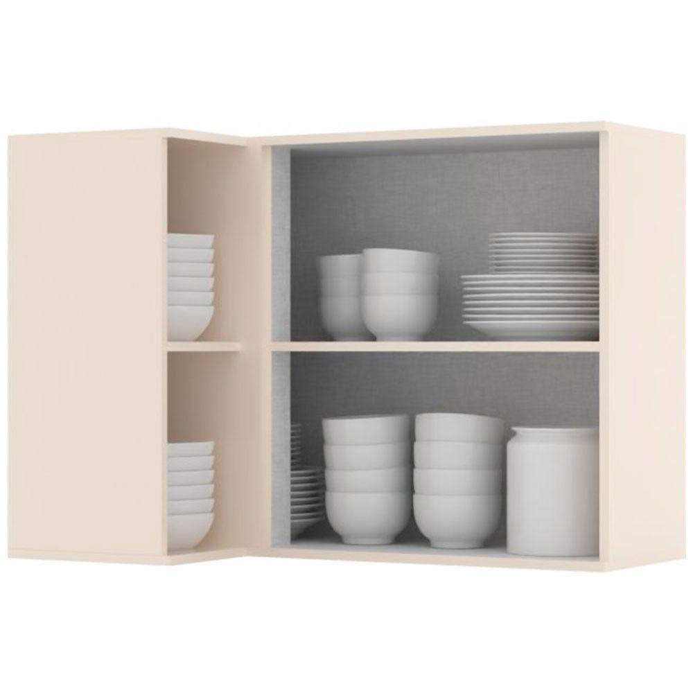 Miniatura Aéreo Henn Connect 1 Porta Canto Reto Off White