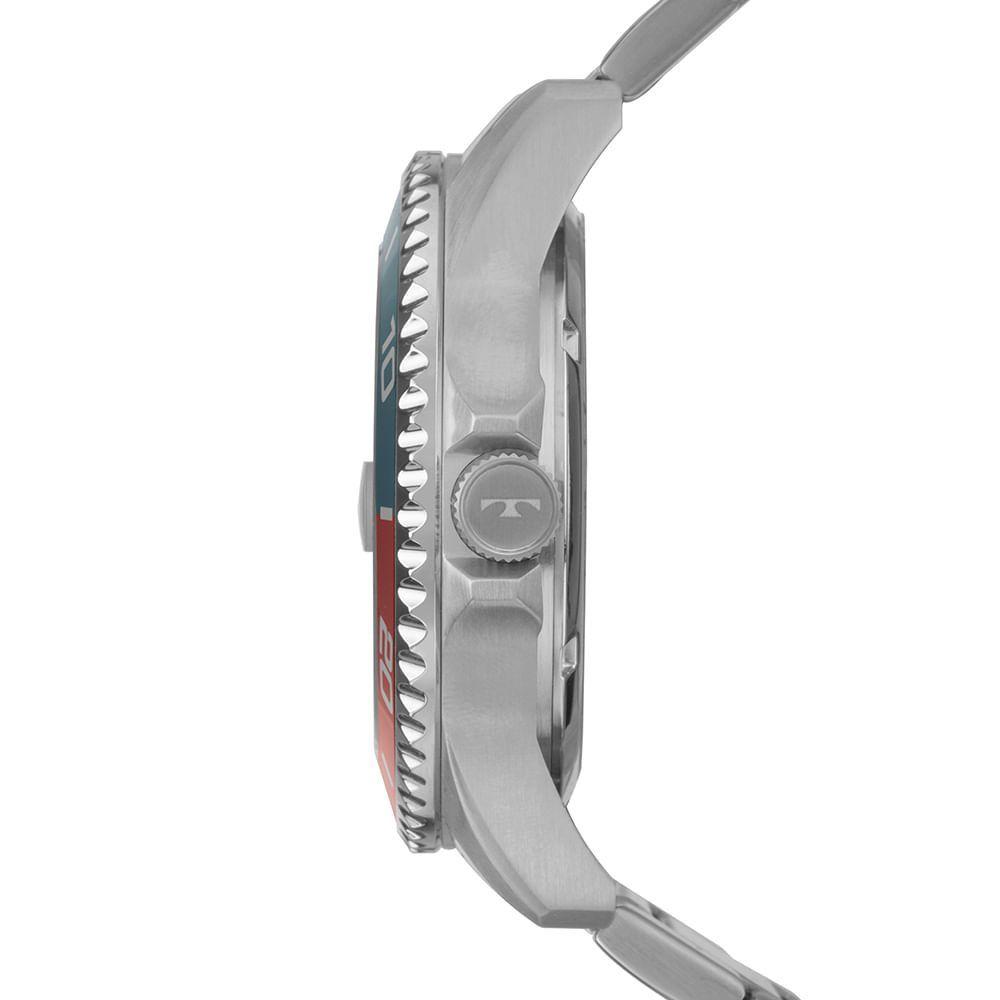 Miniatura Relógio Technos Masculino Acqua Prata - 2415ej/1a