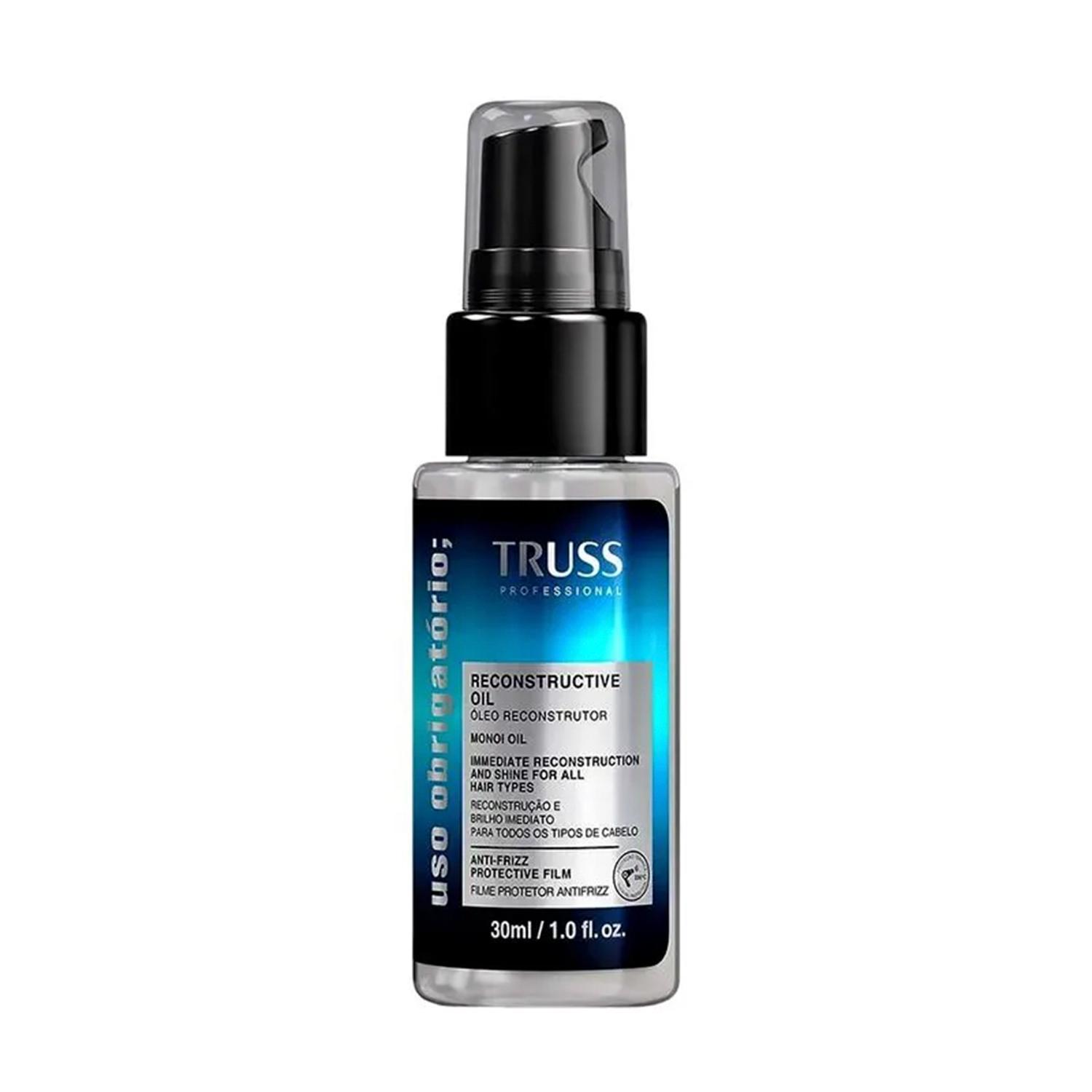 Miniatura Truss Uso Obrigatório+Óleo Reconstrutor Uso Obrigatório 30Ml