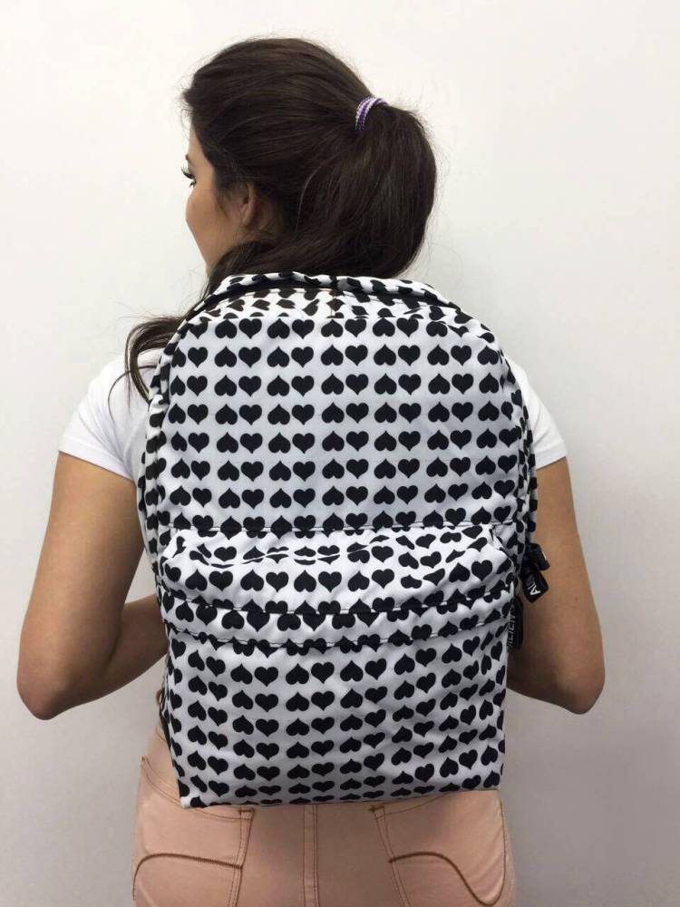Miniatura Mochila Alien Hearts Personalizada