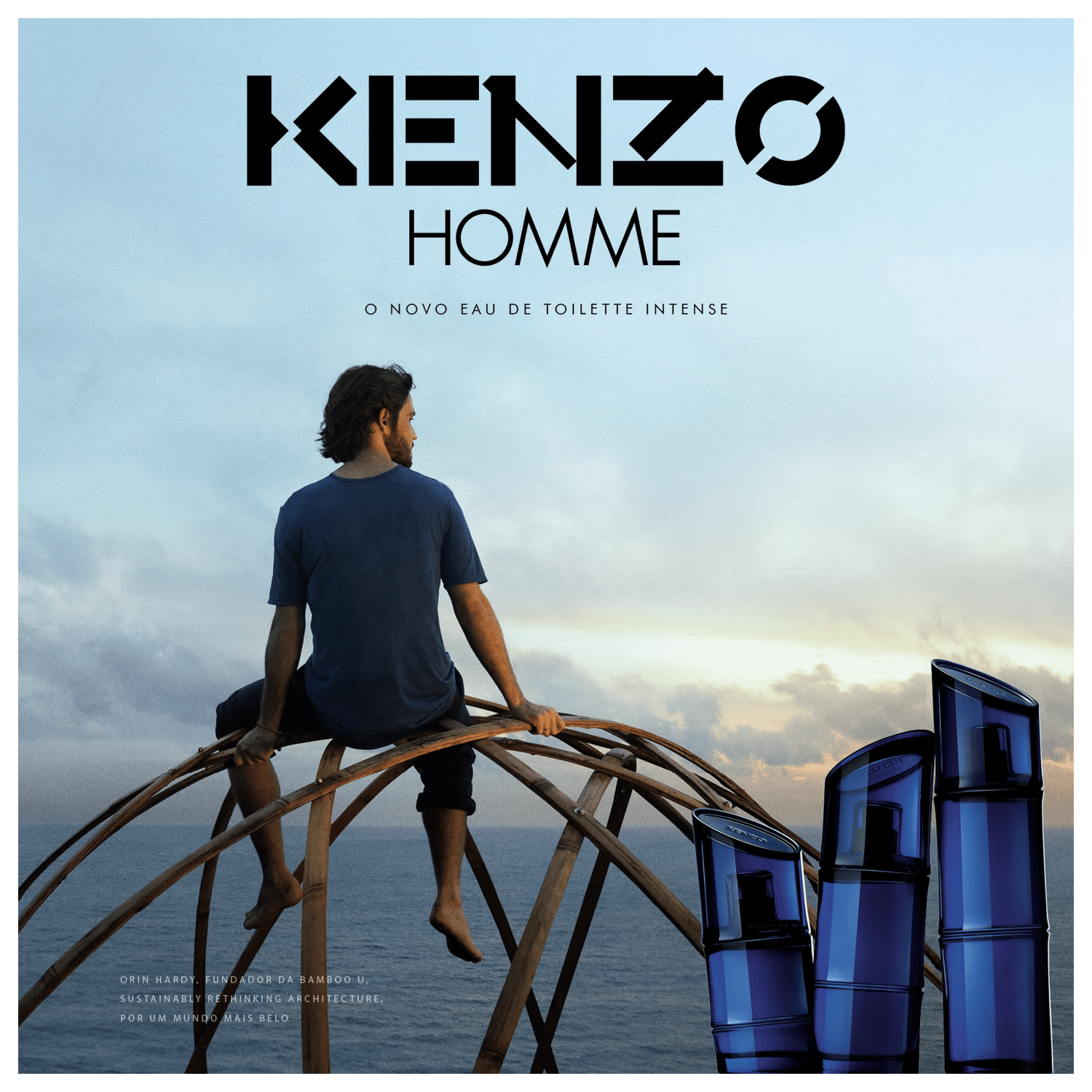 Miniatura Kenzo Homme Intense Eau de Toilette - Perfume Masculino 40ml
