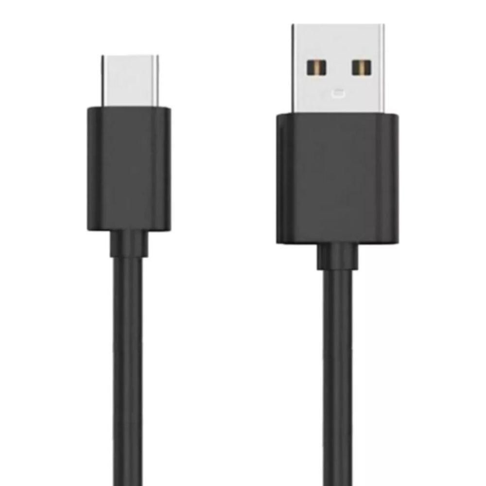 Miniatura Cabo Usb Rápido Preto Compatível Com Moto G10