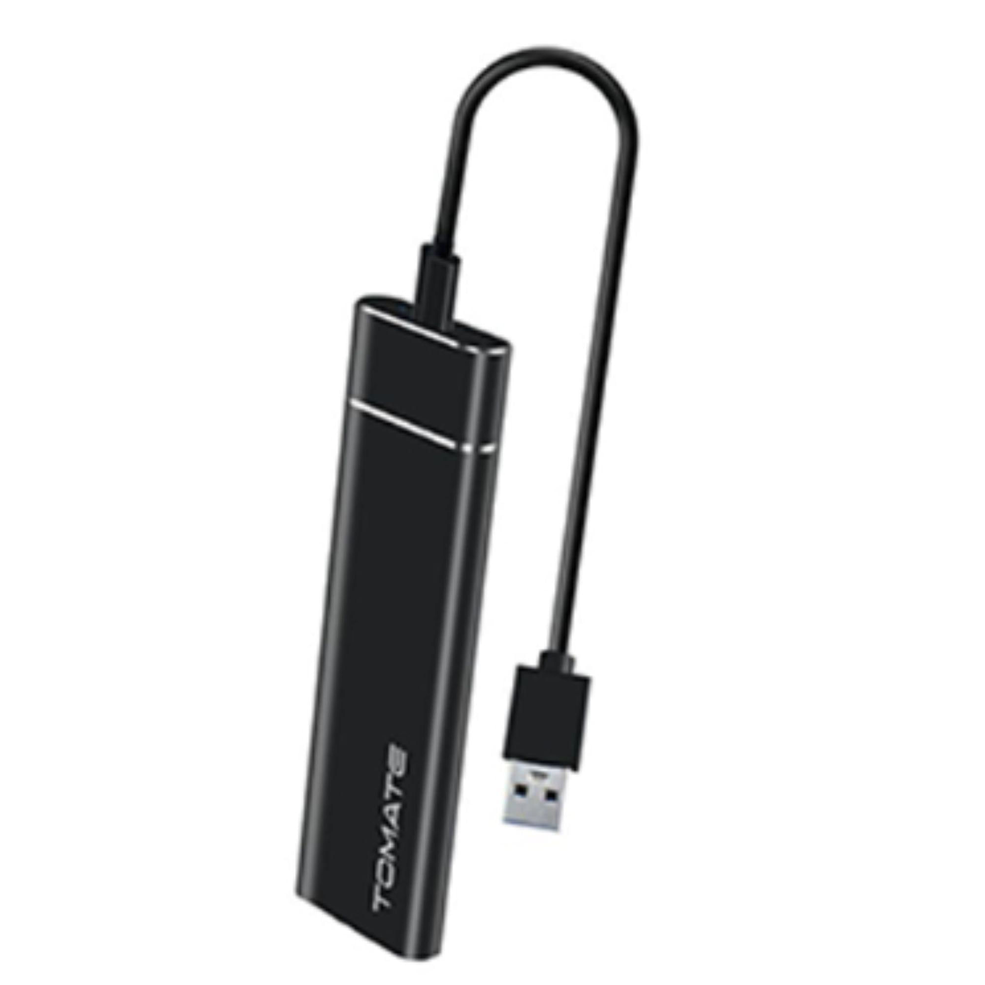 Miniatura Case Para Ssd M2 Sata/Nvme Usb 3.1 Tomate