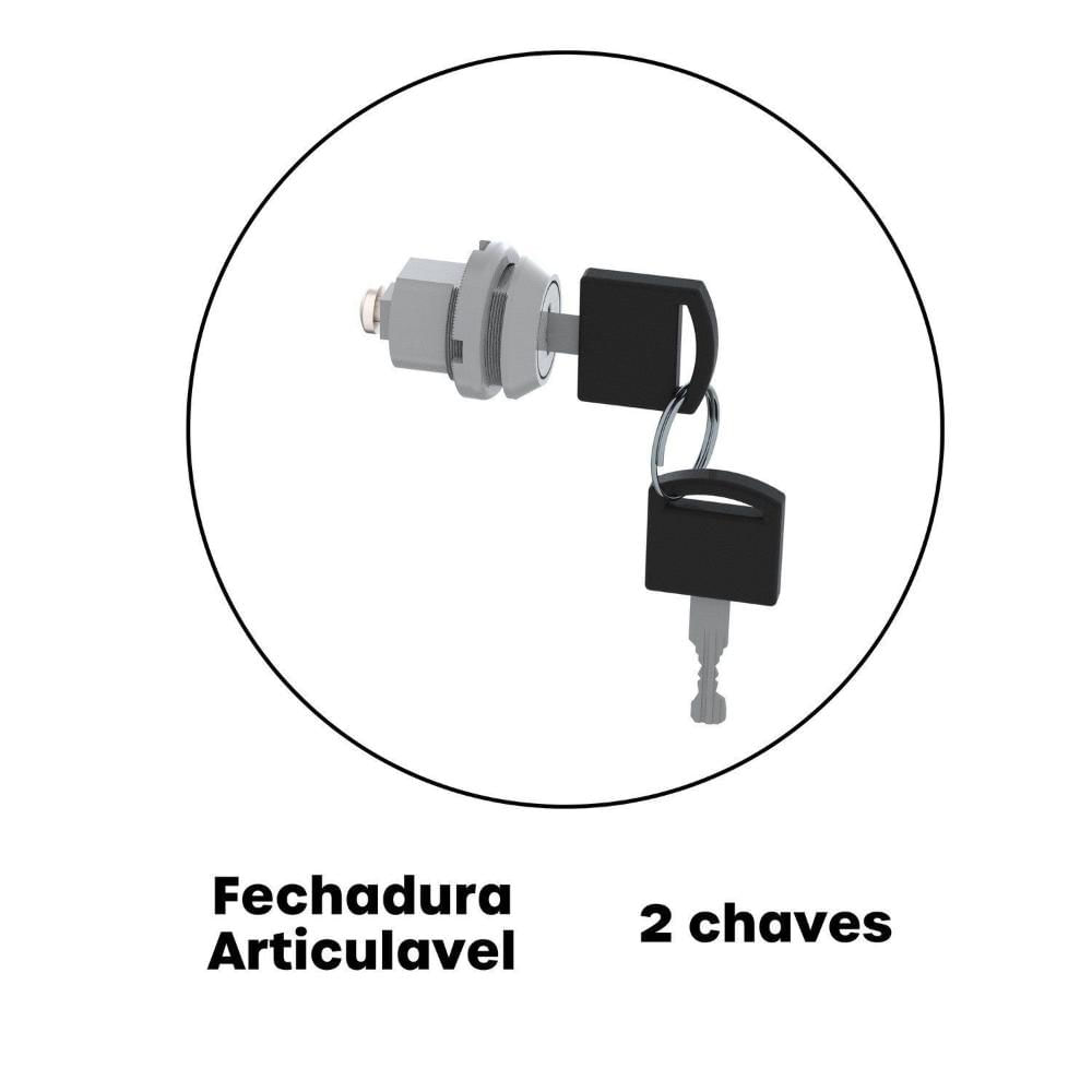 Gaveteiro Arquivo para Escritório em Aço 4 Gavetas Banco /Lilas