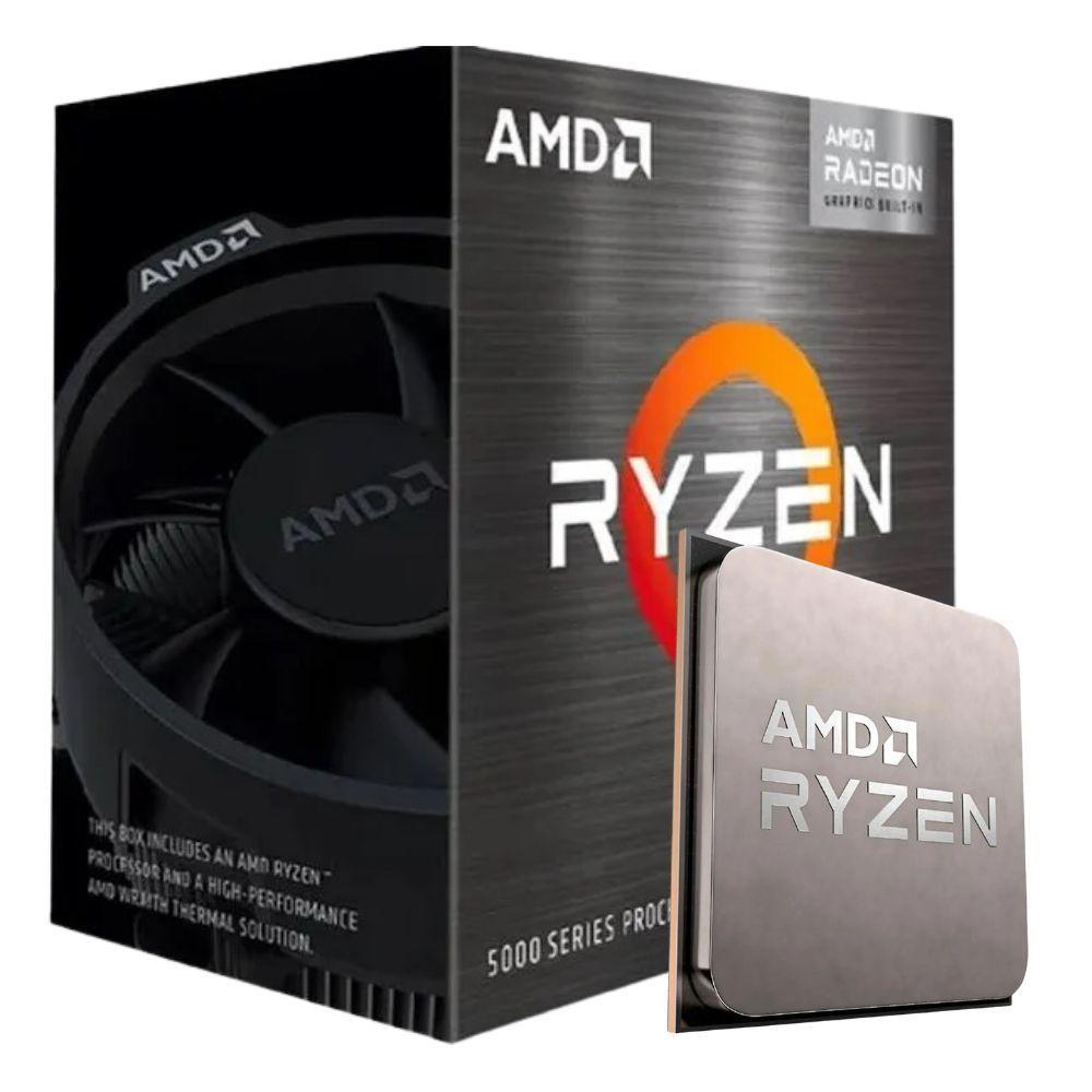Miniatura Pc Gamer Amd Ryzen 5 5600gt, 16gb Ram, Placa De Video Radeon Vega 7, Ssd 480gb, Fonte 550w + Monitor 23" Led 75hz