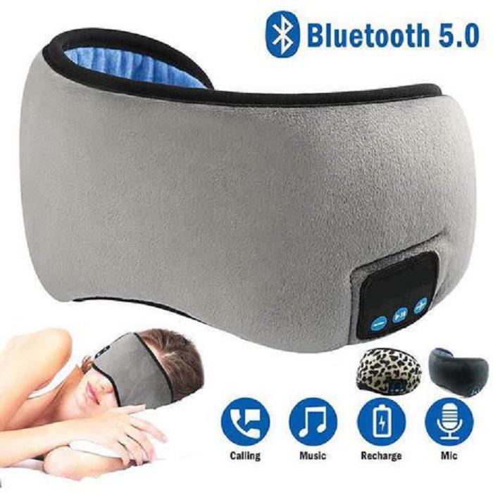 Miniatura Tapa Olho Máscara Dormir Fone De Ouvido Bluetooth Confort