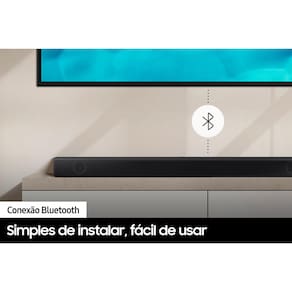 Soundbar Samsung HW-B550 410W Bluetooth 2.1 Canais Dolby Black