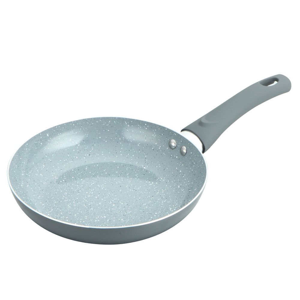 Miniatura Frigideira Cerâmica Cazza Cinza 28cm