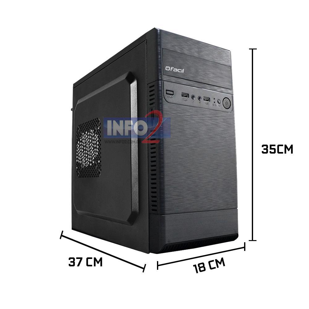 Miniatura Computador Fácil Intel Core I3 8Gb Ssd 240Gb