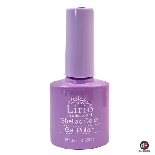 Miniatura Esmalte Em Gel Lirió Unha Profissional Color Polish Lilas