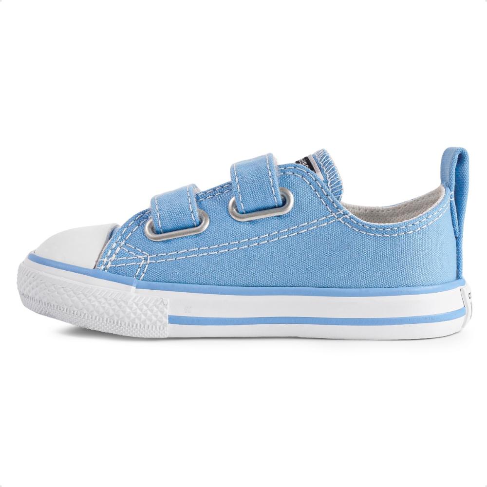 Miniatura Tênis Converse All Star X Disney Stitch Chuck Taylor 2V Infantil Azul - 18