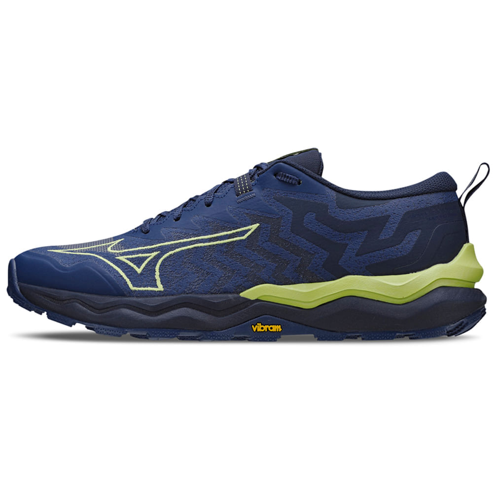Miniatura Tênis de Trilha Masculino Mizuno Wave Daichi 8 39 Azul