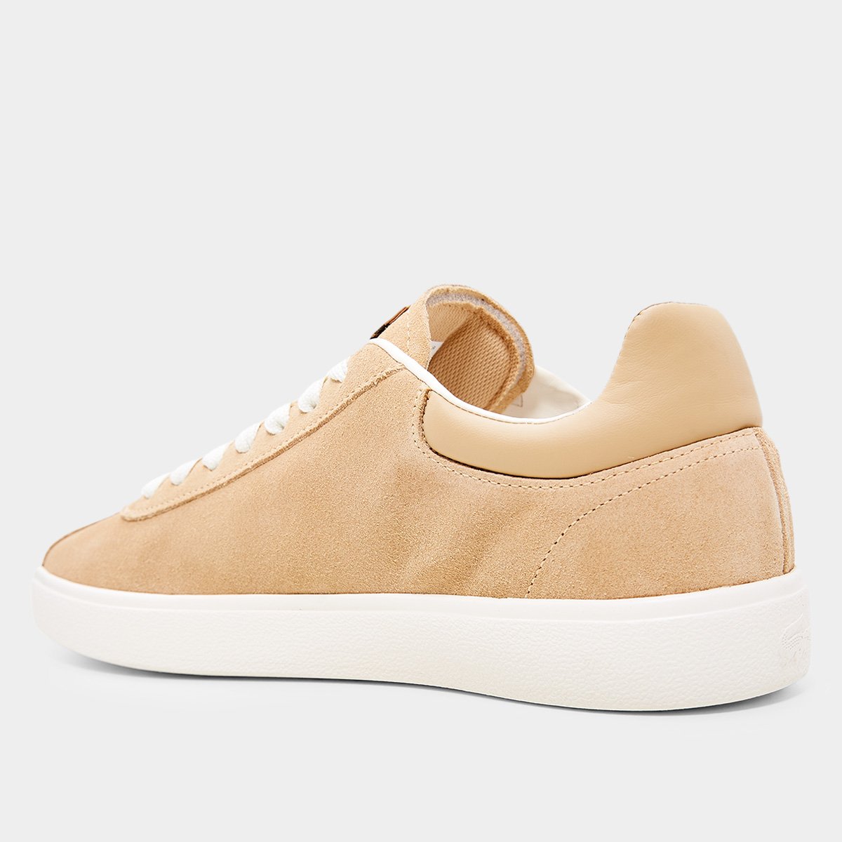 Miniatura Tênis Lacoste Baseshot Masculino Bege - 38