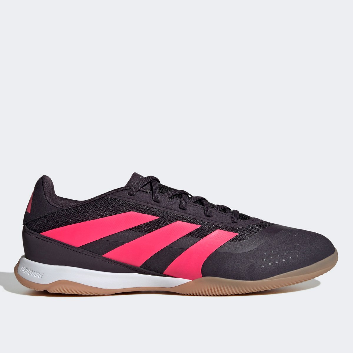 Miniatura Chuteira Futsal Adidas Predator 24 League Low Unissex Roxo - 40