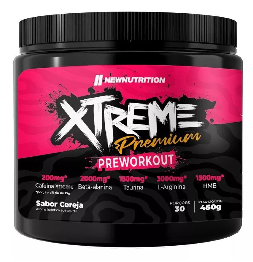 Miniatura Pré-Treino Xtreme Premium Newnutrition Cereja 450G