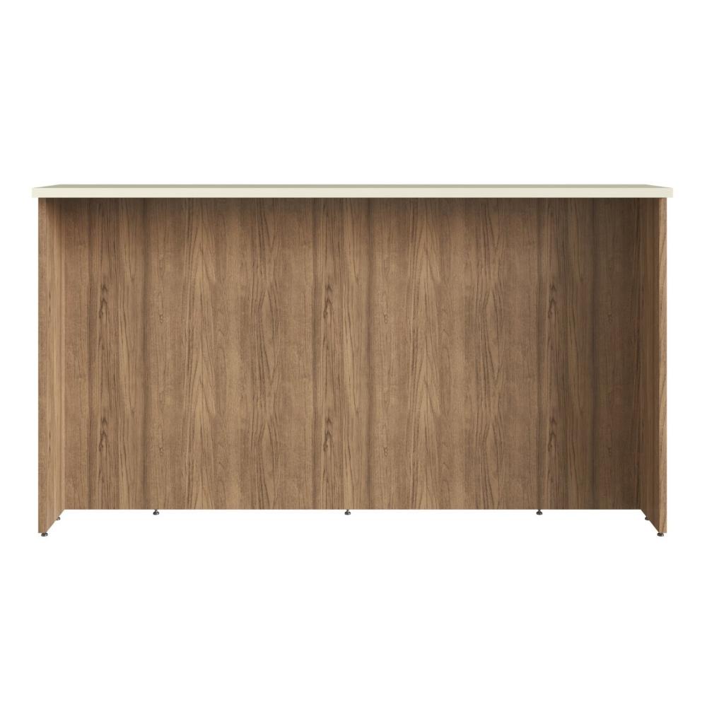 Miniatura Bancada Ilha Cozinha Viena Freijo Cinza Argila