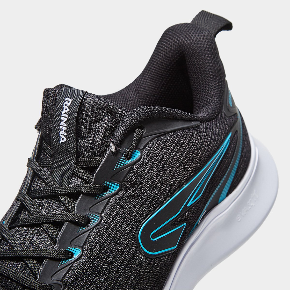 Tênis Rainha Fire Feminino Preto+Azul - 34