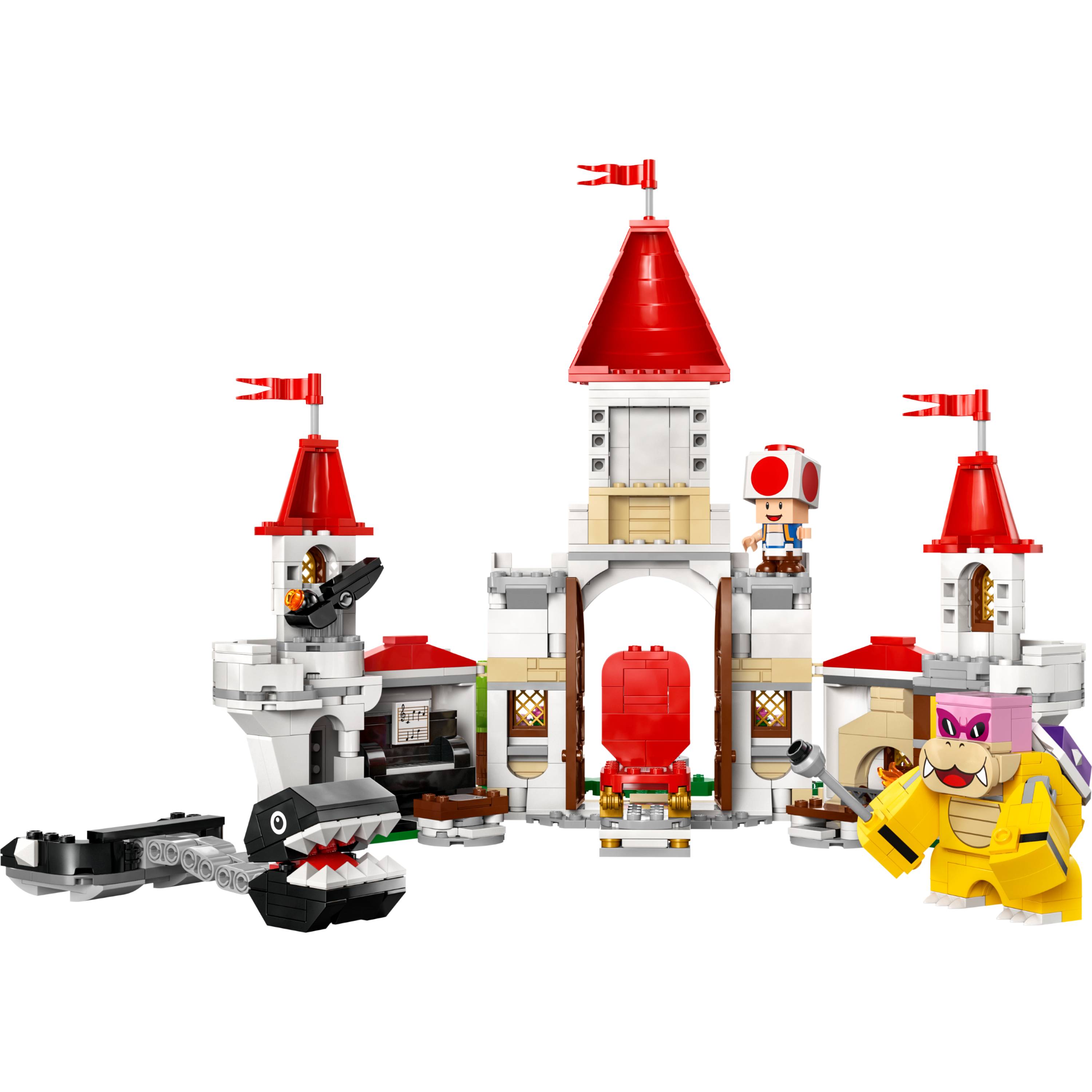 Miniatura LEGO Super Mario - Batalha com Roy no Castelo de Peach