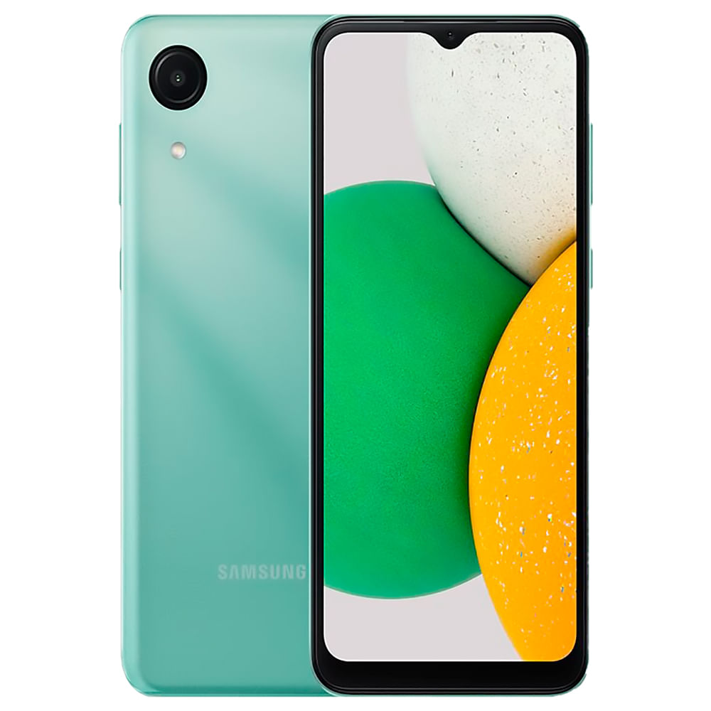 Miniatura Smartphone Samsung Galaxy A03 Core 32GB - Verde, 4G, Câmera 8MP + Selfie 5MP, Octa-Core, RAM 2GB, Tela 6,5"