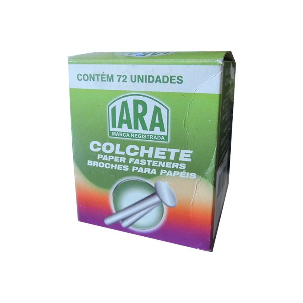 Miniatura Colchete Broches Para Papeis Com 72 Unidades Iara