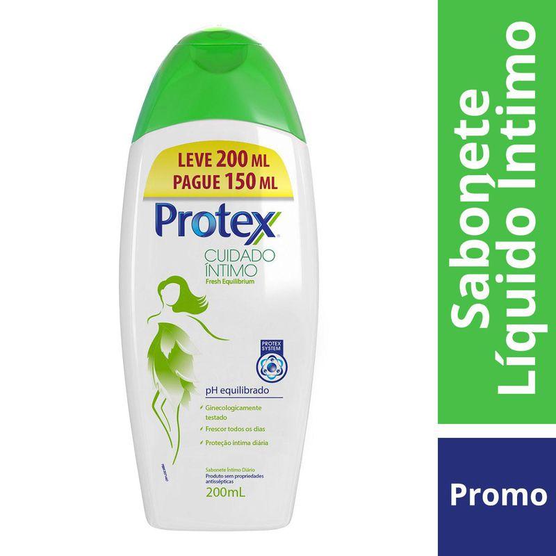 Miniatura Sabonete Íntimo Líquido Protex Fresh Equilibrium 200ml