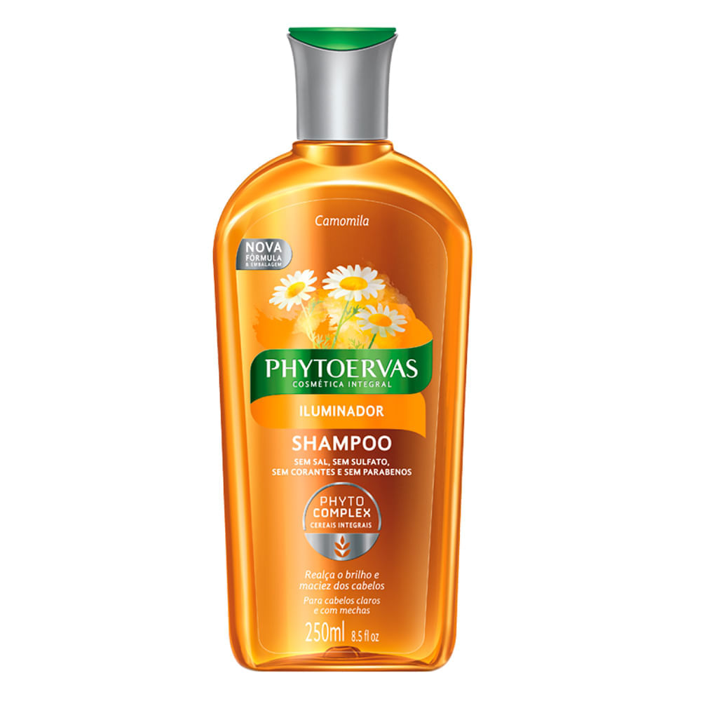 Miniatura Shampoo Phytoervas Iluminador Sem Sal com 250ml