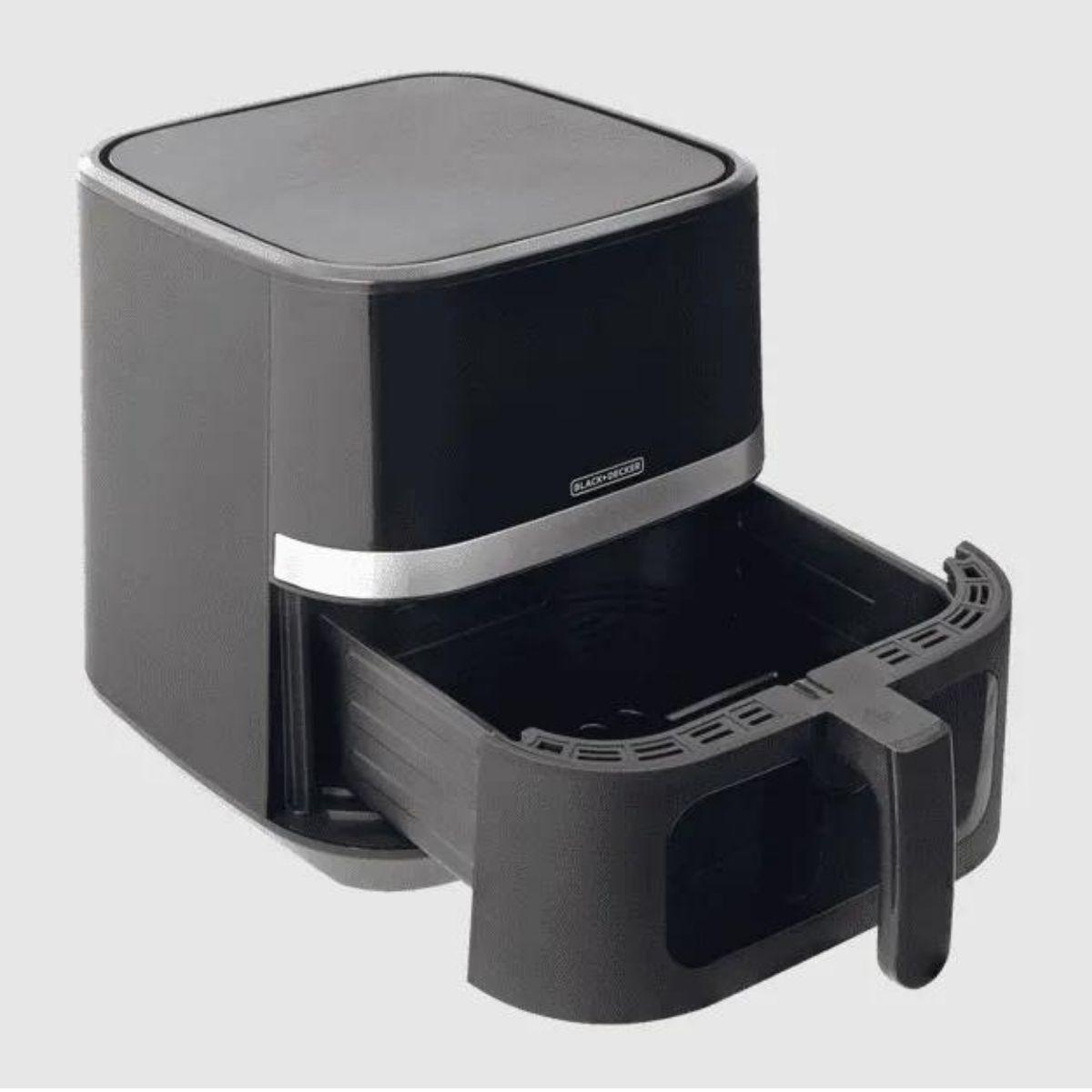Miniatura Airfryer Digital Gourmand Gris Da Black&Decker 7L 220V