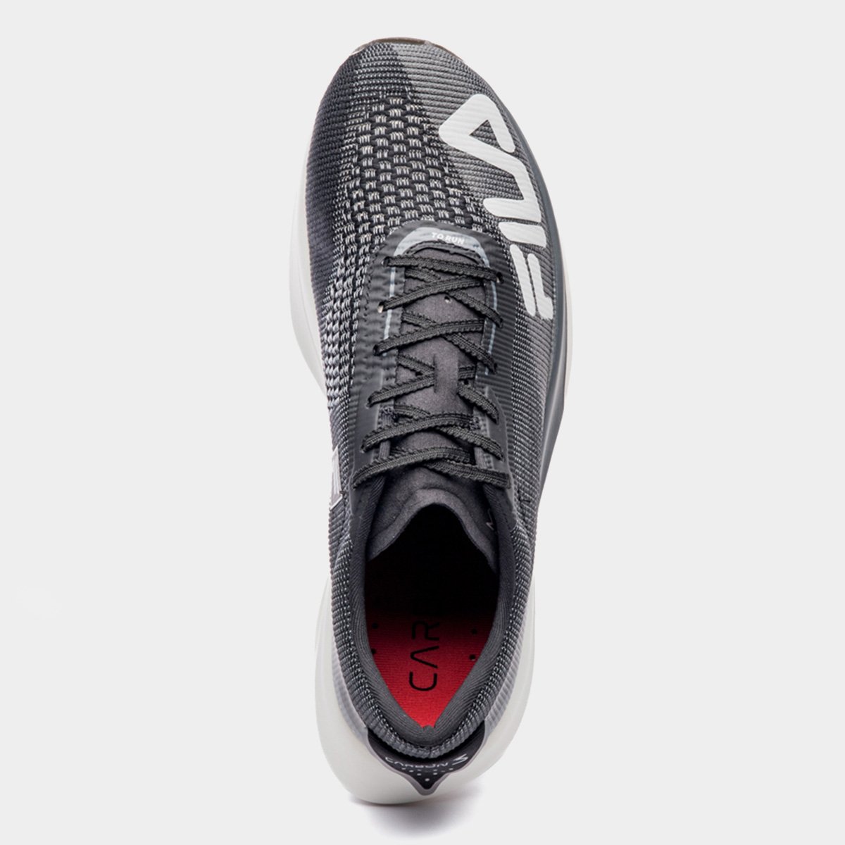 Miniatura Tênis Fila Racer Carbon 3 Masculino Preto+Cinza - 38